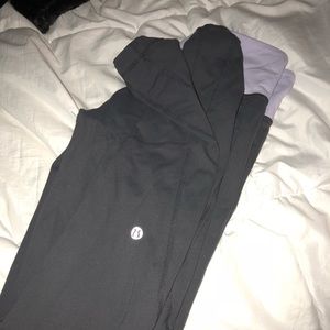 Lulu lemon pants (dark grey)